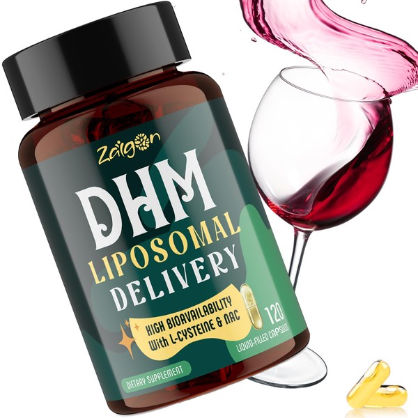 Zaigon Zaigon Hangover DHM Supplements, Morning Recovery After Alcohol Aid,