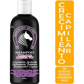 Shampoo Cola De Caballo Y Keratina Crecimiento Capilar 500ml