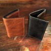 Yoder Leather Company Handmade Amish Leather Trifold Wallet in Black