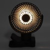 Portable Clip On Fan 4000mah Rechargeable Desktop Fan with LED
