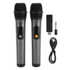 Wireless Handheld Microphone Professional Grade Cardioid Shape UHF Wireless Mic