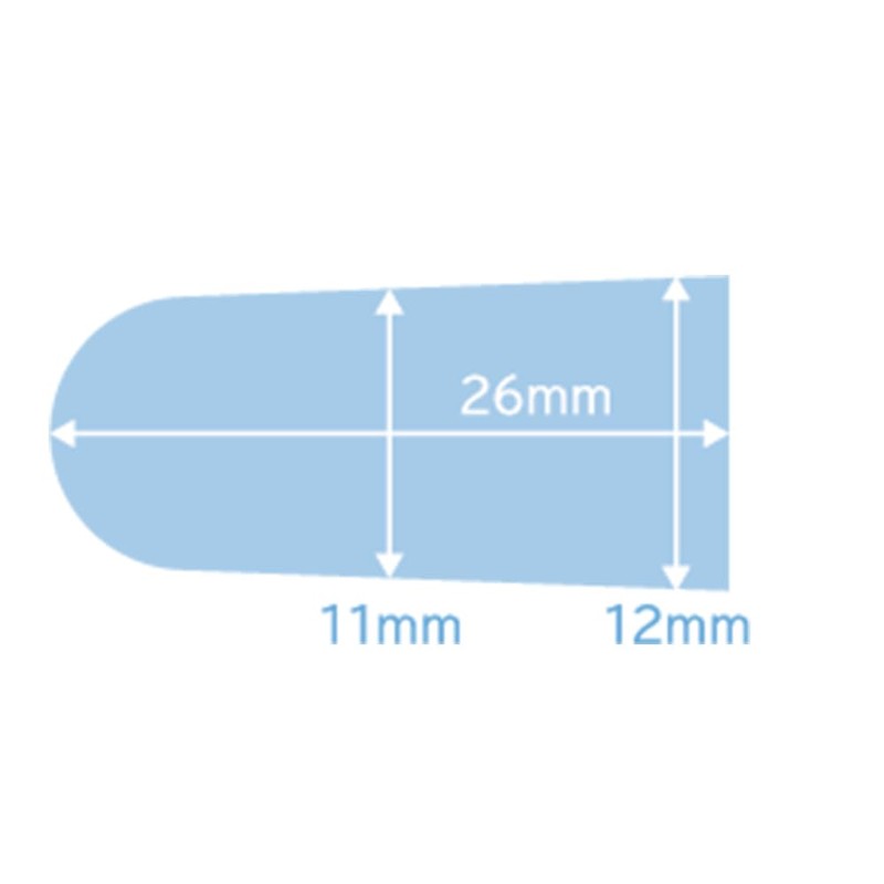 mimot Antibacterial Earplugs, Regular Size, Large Capacity, Pack of 10