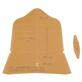 Eyeglasses Case Acrylic Template Set, Leather Acrylic Template Leather Craft DIY Tool Acrylic Spectacle Case Stencil Template XBY-02