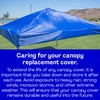 8x8 Pop Up Canopy Top Replacement Cover (Top Only)