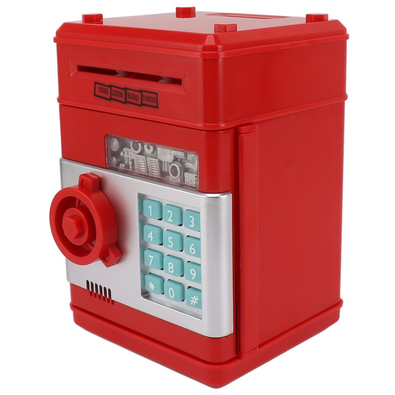 2 Modes ATM Piggy Bank Digital Electronic Paper Money Coins