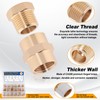 KOOTANS 66PCS Brass Pipe Fittings Assortment Kit NPT Adapter Fitting,