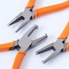 Engineer Tip Cutter with 90 Degree Blade Bent Nose Pliers