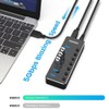 USB 3.0 Hub, TEKERA 7 Port Powered USB Hub Expander