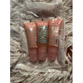 ESSENCE JUICY BOMB LIP GLOSS Lovely  Raspberry 02 NEW 0.33 fl oz 3pk