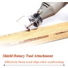 Bestgle 4 pcs Rotary Tool Shield Attachment, Safety Protective Cover