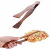 BBQ Cooking Tongs Wooden Clip Buffet Food Tongs Bread Tong