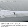 sourcing map Soft Brushed Microfiber Body Pillow Cover with Zipper