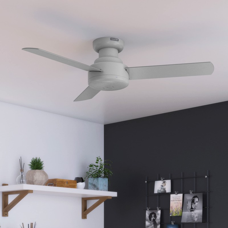 Hunter Fan Company 52404 Presto Ceiling Fan, Dove Grey