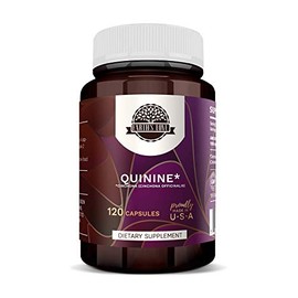 Earth's Love - Quinine 120 Capsules, 500 mg, Wildcrafted Quinine (Cinchona officinalis) Dried Bark (120 Capsules)