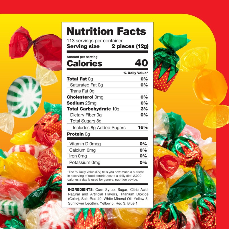 Old Fashioned Hard Candy Assortment - 3 Pound Bulk Pack