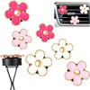 6 Pieces Cute Daisy Flower Air Vent Clip Air Conditioning