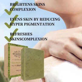 Tea Tree Oil Soap For Women - Natural Soap With Olive Essential Oil - Nourishing & Smoothing Soap Bar - Body Soap Bars, Face Soap & Hand Soap - Handmade Soap for All Skin Types