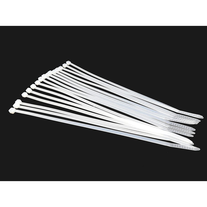 KIMOC 100 Pcs Nylon Cable Ties 100 Pcs 3.9 inches