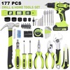 FASTPRO 177-Piece 20V Cordless Lithium-ion Drill Driver and Home Tool