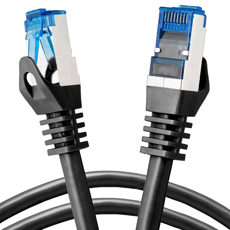 BIGtec - 10 Stück - 0,15m CAT 7 Kabel Netzwerkkabel