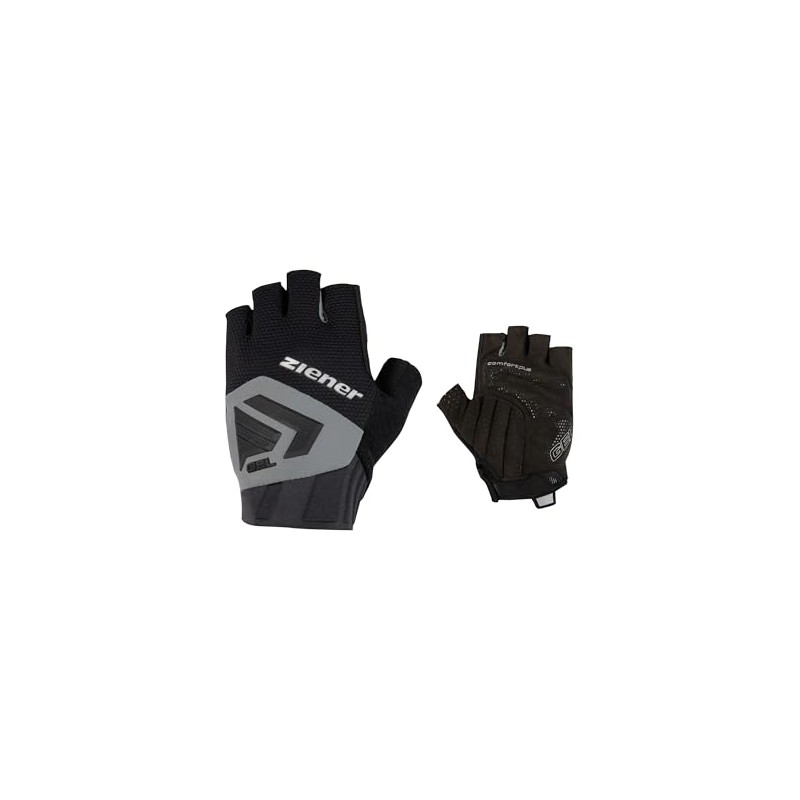 Ziener Men's CURDIN Cycling Gloves | Short Finger - Breathable/Cushioning,