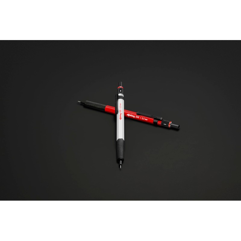 rOtring 500 Mechanical Pencil | 0.5mm HB Lead | White