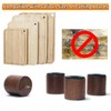 ANFU Cutting Board Feet, Walnut Chopping Board Feets, Non Slip