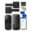 DESLOC B200 Fingerprint Smart Door Lock with 2 Lever Handles,