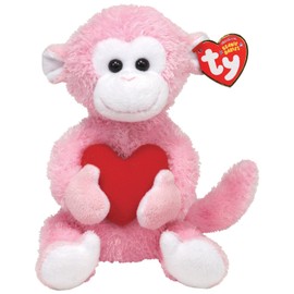 Mischief the Valentine Monkey - 8" Original Beanie Baby