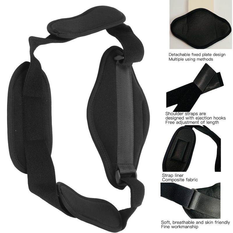 Rib Chest Support Brace Elastic Soft Breatable Stable Support Chest