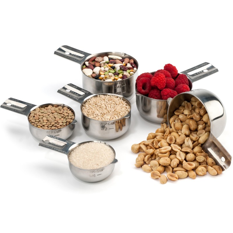 Hudson Essentials Stainless Steel Measuring Cups Set - (9 Piece