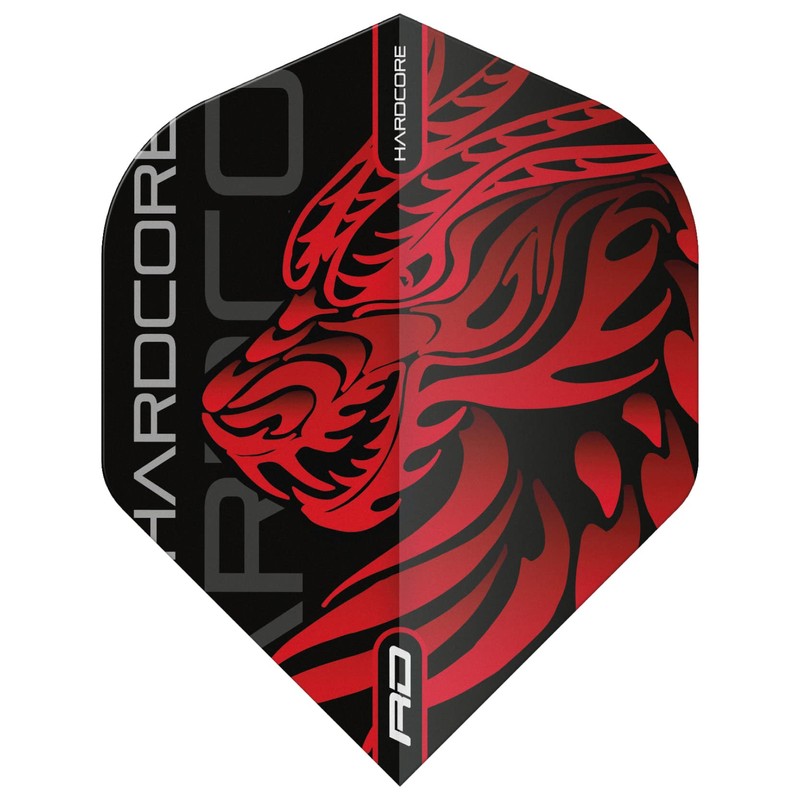 RED DRAGON Jonny Clayton Hardcore Dart Flight Pack 3 Sets