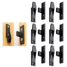 6 Pairs Plinth Clips,Drop on&Hook Bath Panel Radiator Cover Fixings Clips,Plinth Fasteners Fittings Press Connector Furniture Press-In Fixing Quick Bracket Kit for Kitchen Wardrobe Cabinets Table Bed