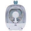USB Desk Fan 3 Speed Mode Mist Spraying USB Charge