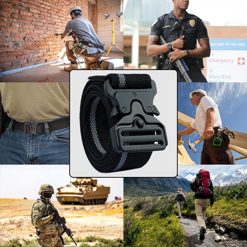 MELOTOUGH Quick Release Work Belt 1.5 Inch Web Work Tool