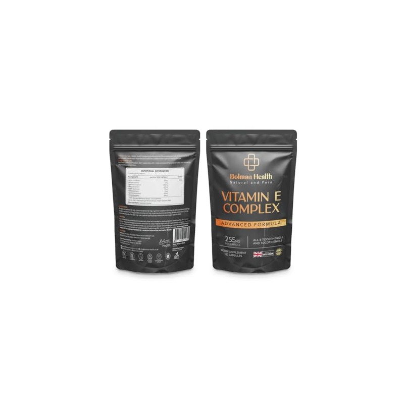 Vitamin E Complex Capsules | Full Spectrum with All 8
