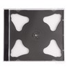 AcePlus Double 2-Disc Black CD Jewel Cases in 10.4mm Standard