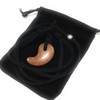 Natural Stone Magatama Necklace Peach Aventurine (1 Piece)