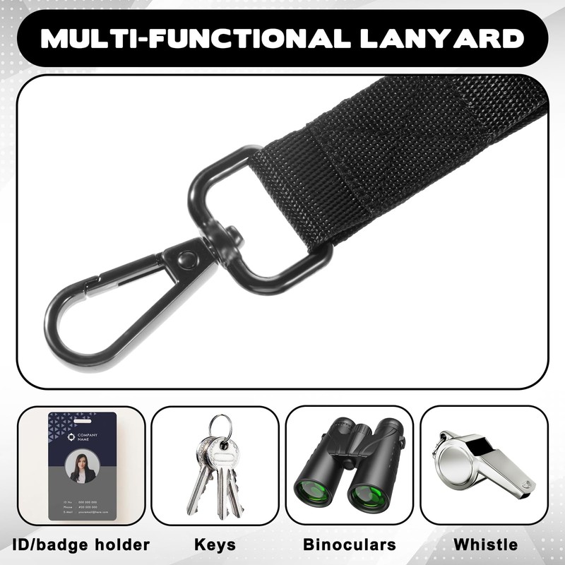 Tweruna 23.6 Inch Detachable Lanyard, Break Away Lanyards for Id