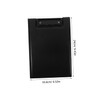 VILLFUL Clipboard File Organizer with PU Surface Storage Clipboard for