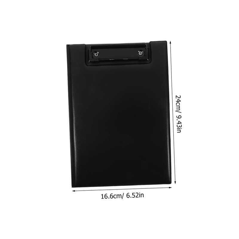 VILLFUL Clipboard File Organizer with PU Surface Storage Clipboard for