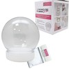 Craft Set DIY Snow Globe Plastic with 1 x Snow