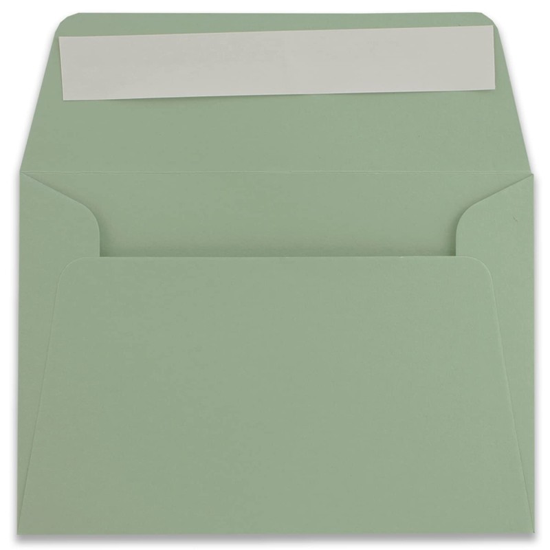 FarbenFroh by GUSTAV NEUSER 75x Brief-Umschläge B6 - Eukalyptus -