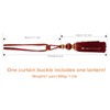 Paired Lantern Single Hanging Ball Tassels Curtains Buckle Sling Binding