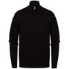 Kensington Eastside Men's Funnel Neck Quarter Zip Pullover, black