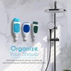 Squeezi 2 Unit Pack (Bright White) Wall Mounted Shower Dispenser