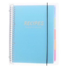 Operitacx Recipe Book Blank Recipe Notebook Recipe Journal Book Binder with Dividers and Tabs Recipe Organizer for Family Cooking Lover