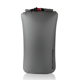 MONTCAMPER Waterproof Dry Bag-Upgraded Tear-resistant CORDURA Fabric-Durable&Lightweight Roll Top Dry Sack with Survival Whistle-Perfect for Hiking, Camping, Kayaking&Beach-Float on Water(35L/Grey)