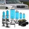 LECCIBUB Headlight Bulbs Fit For Hyundai XG350 2002-2005, H1 High