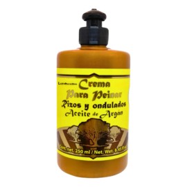 Crema Aceite Argan Peinado Rizos Crecimiento Cuidado Labs ncredible 250ml por 1 unidad